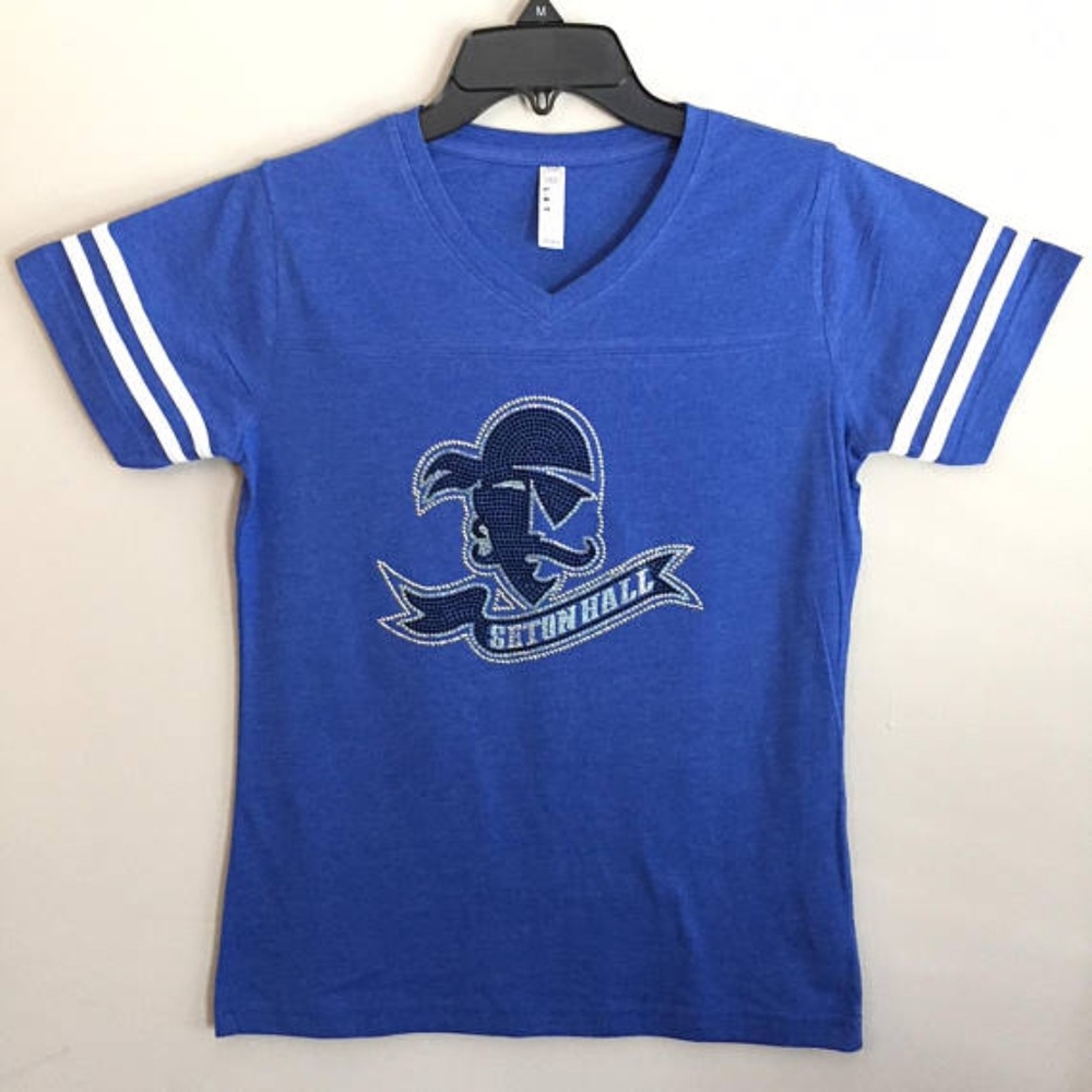 Custom Bling T (Seton Hall)
